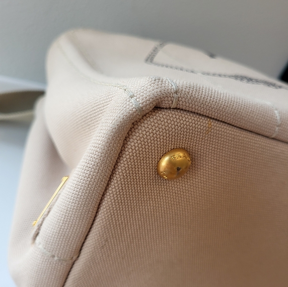 PRADA canvas small Canapa logo tote corda - Picture 8 of 16